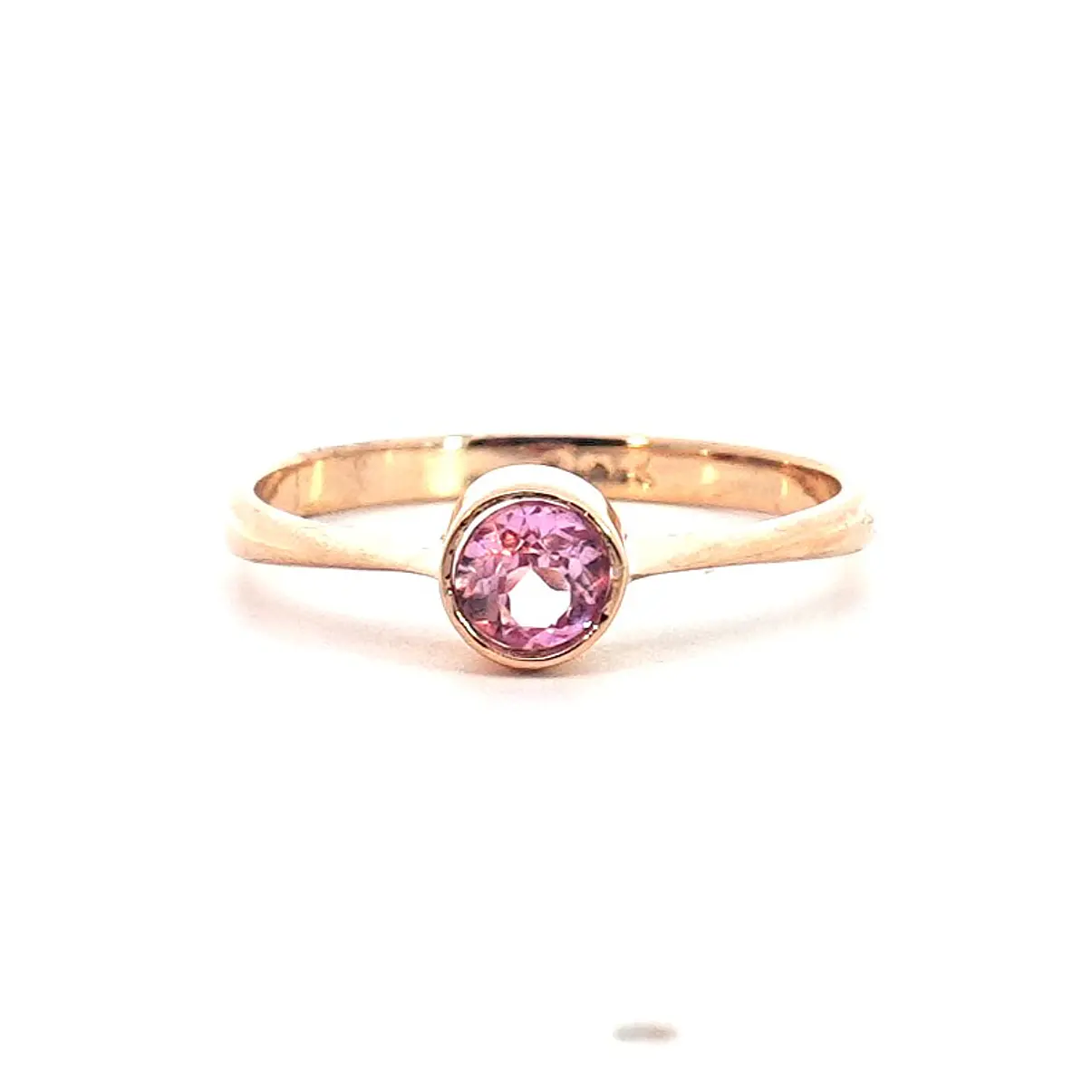 Anillo Oro 18K Peso:1.55 Gr. / Talla : 11 1