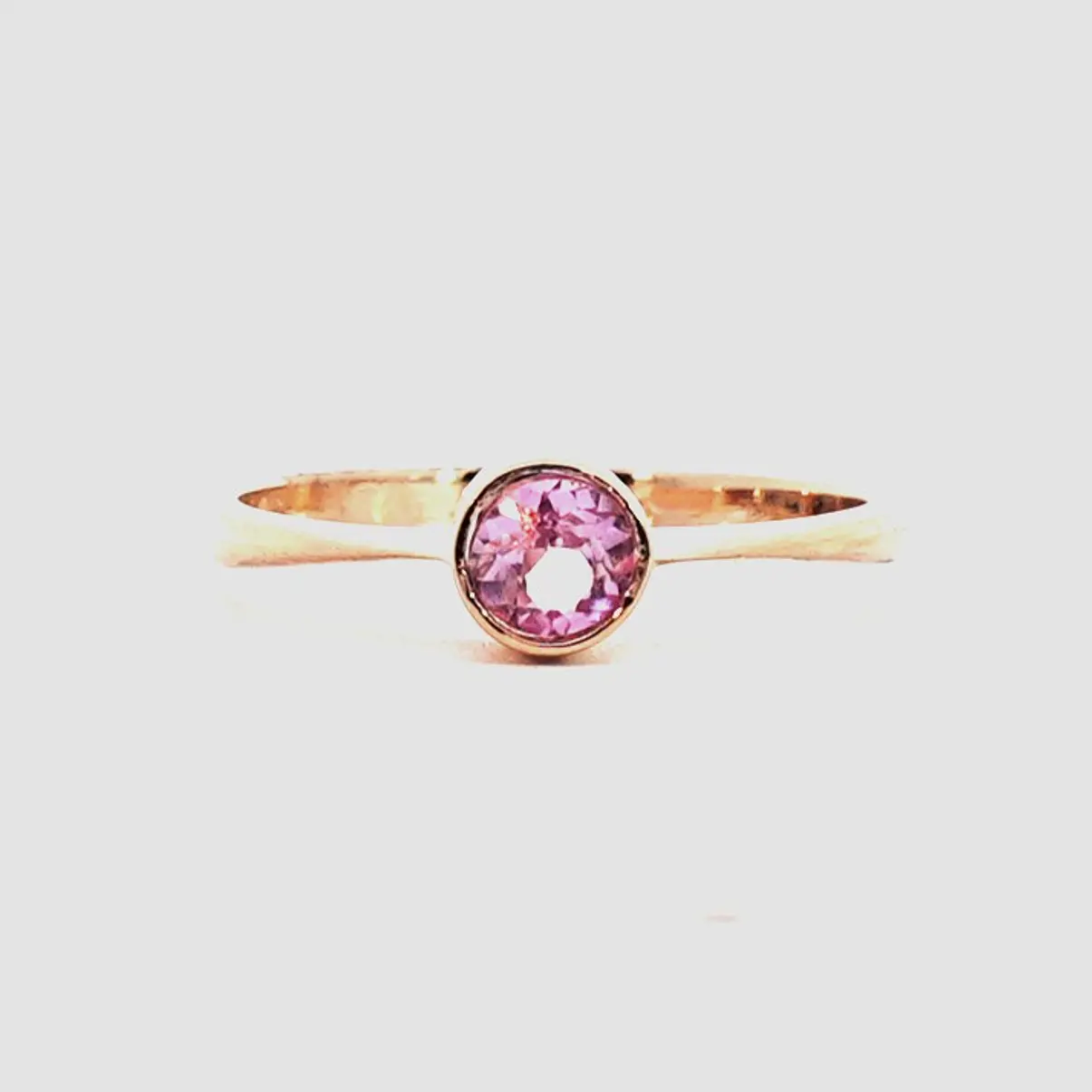 Anillo Oro 18K Peso:1.55 Gr. / Talla : 11 2