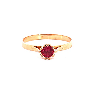 Anillo Oro 18K Peso:2.39 Gr. / Talla : 32