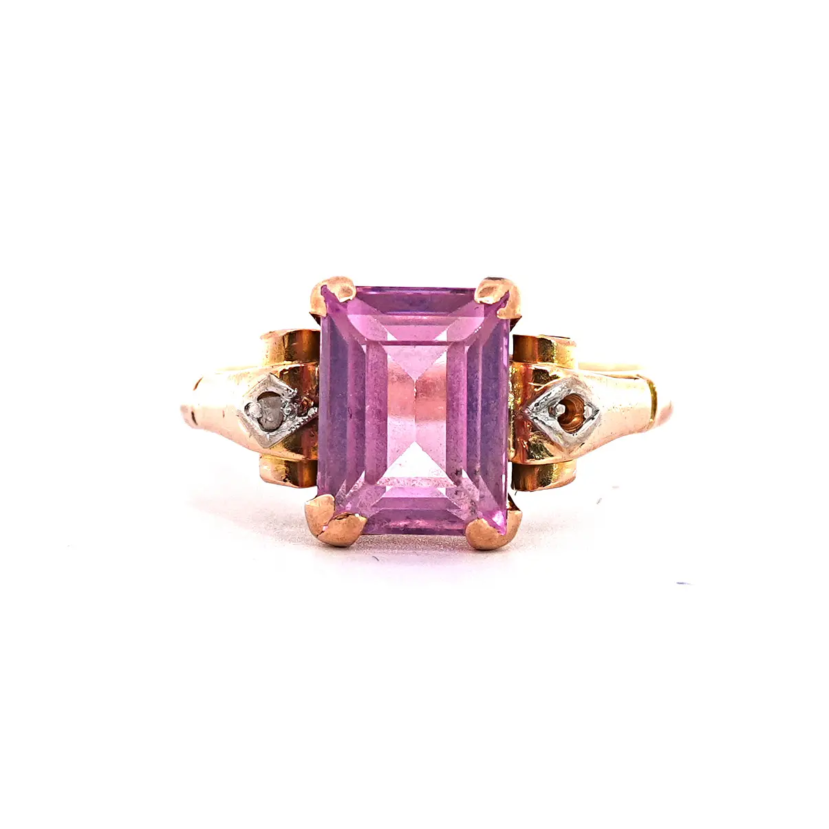 Anillo Oro 18K Peso:3.71 Gr. / Talla : 14 1