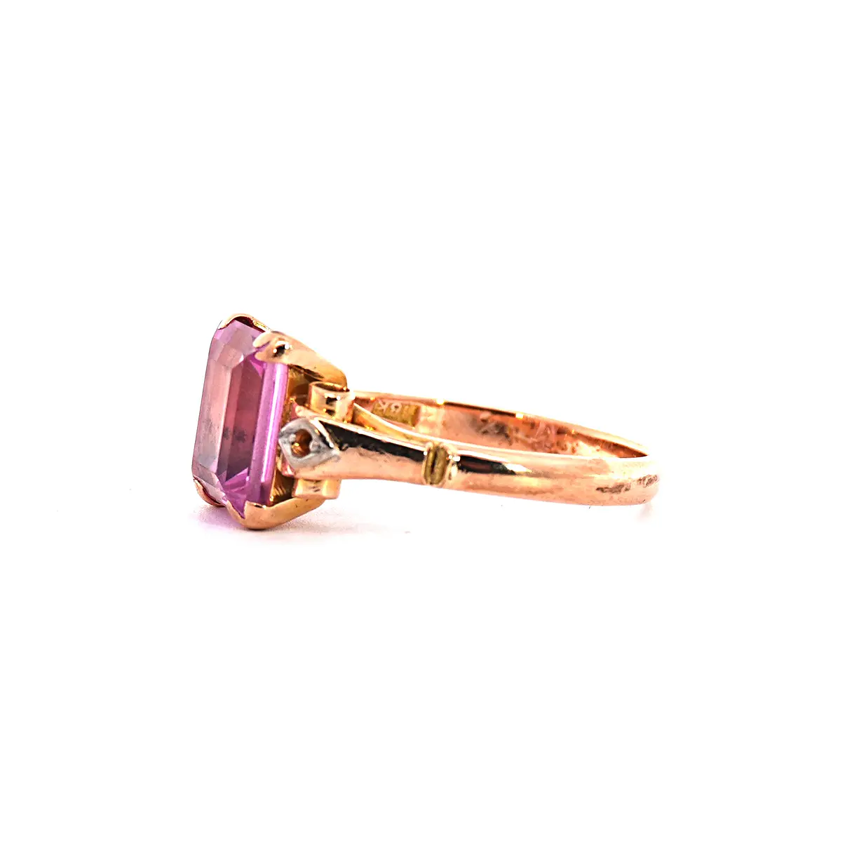 Anillo Oro 18K Peso:3.71 Gr. / Talla : 14 2