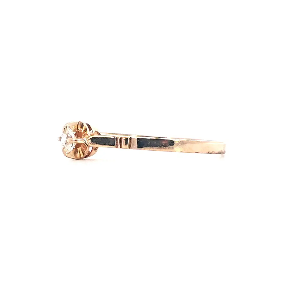 Anillo Oro 18K Peso:1.13 Gr. / Talla : 16 2