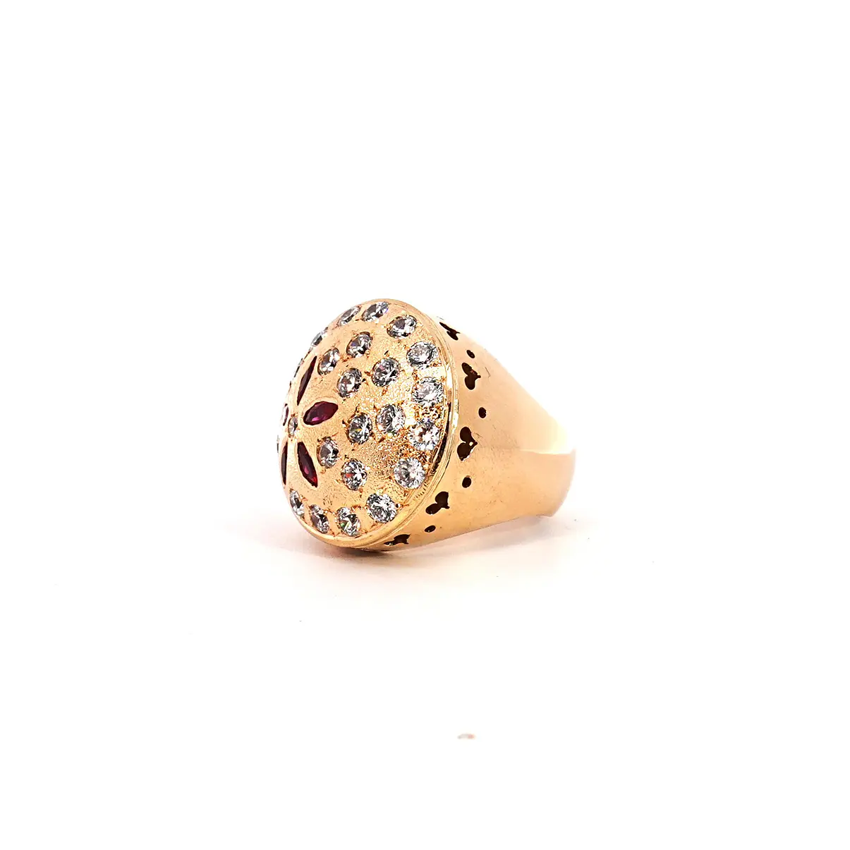 Anillo Oro 18K Peso:15.87 Gr./ Talla 18 2