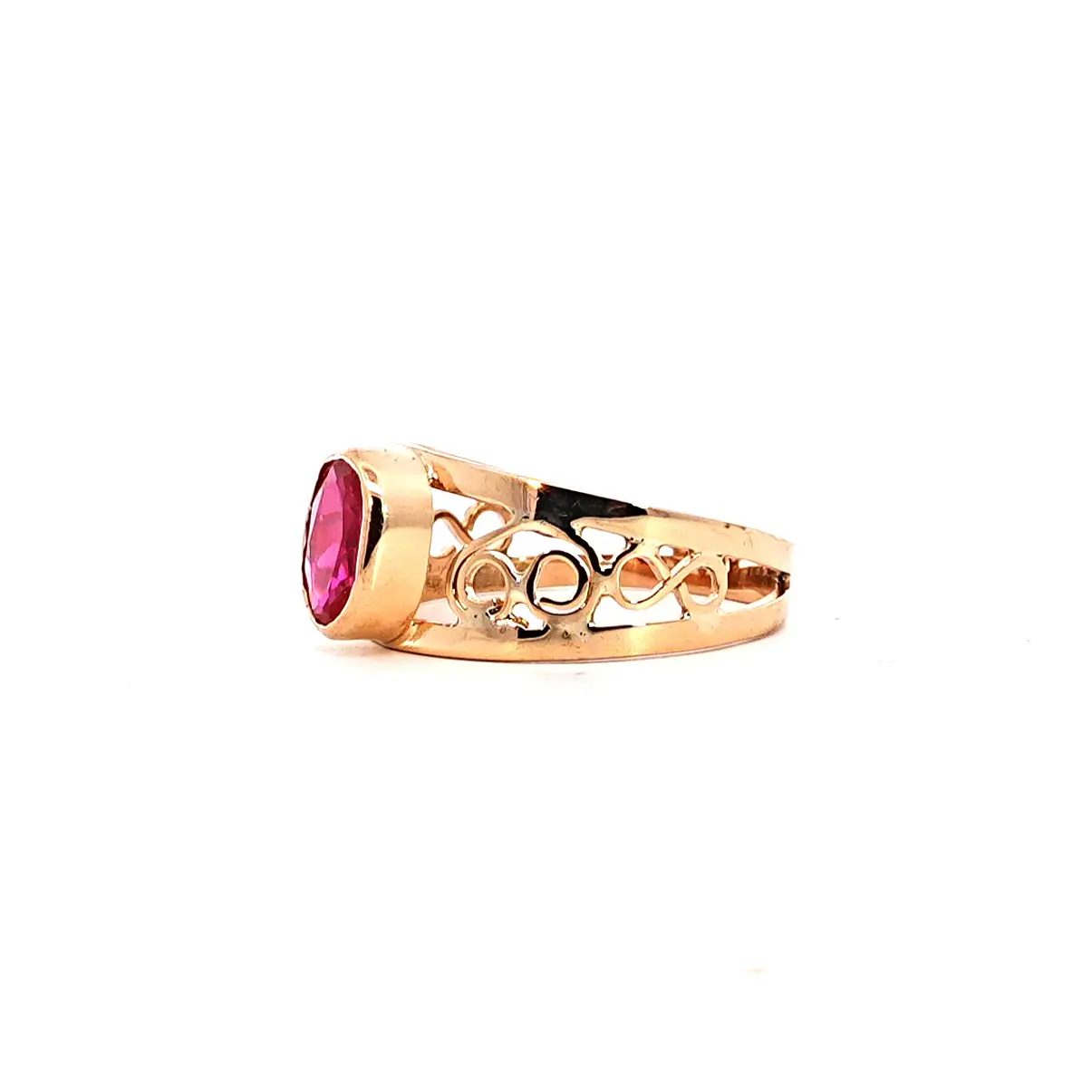 Anillo Oro 18K Peso:3.39 Gr. / Talla : 18.00 2