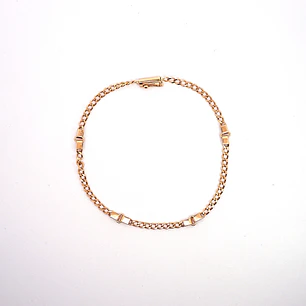 Pulsera o brazalete Oro 18K Peso:4.10 Gr.