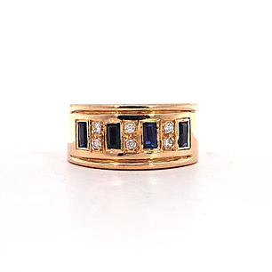 Anillo Oro 18K Peso:7.51 Gr. / Talla : 15.00