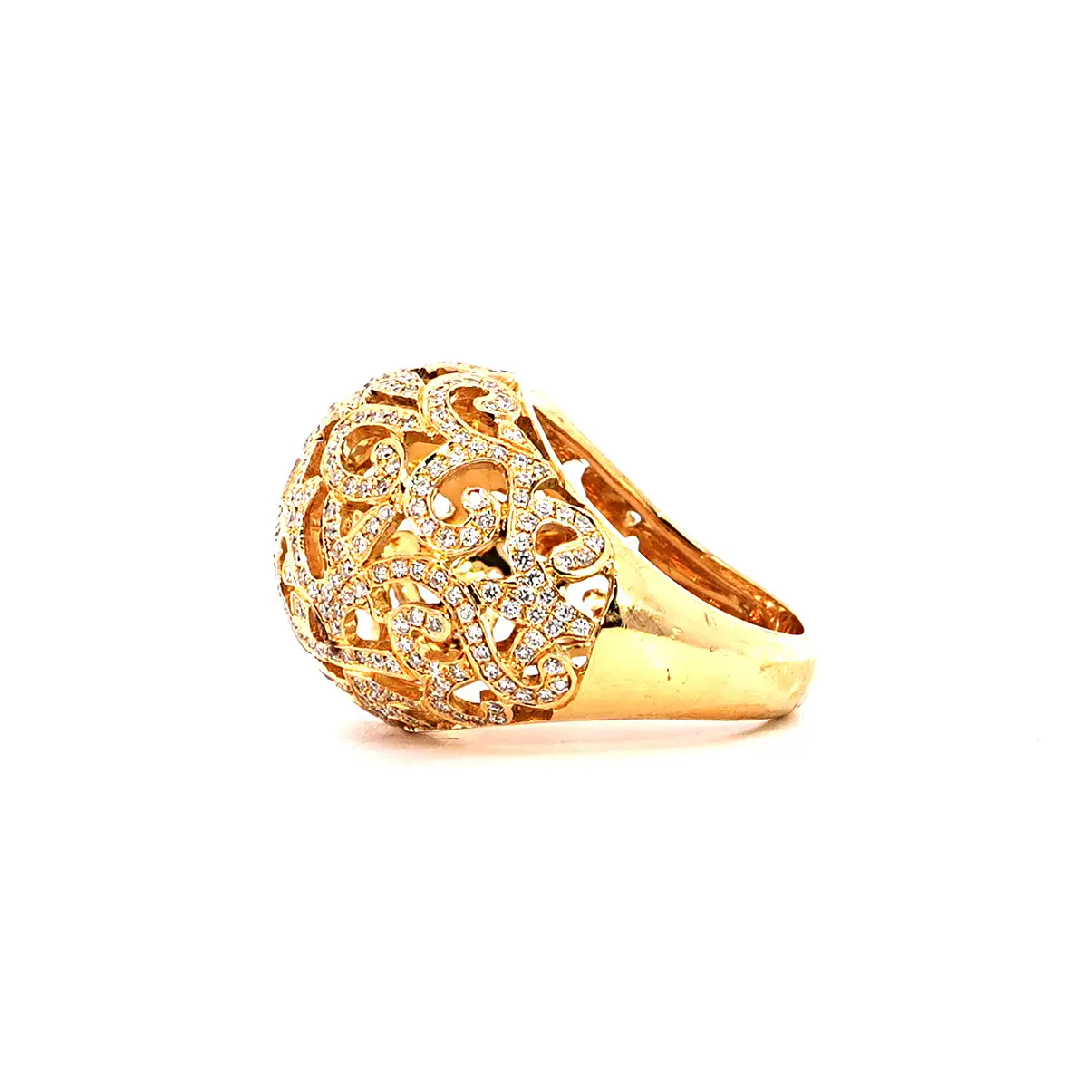 Anillo Oro 18K Peso:11.18 Gr. / Talla : 13.00 2