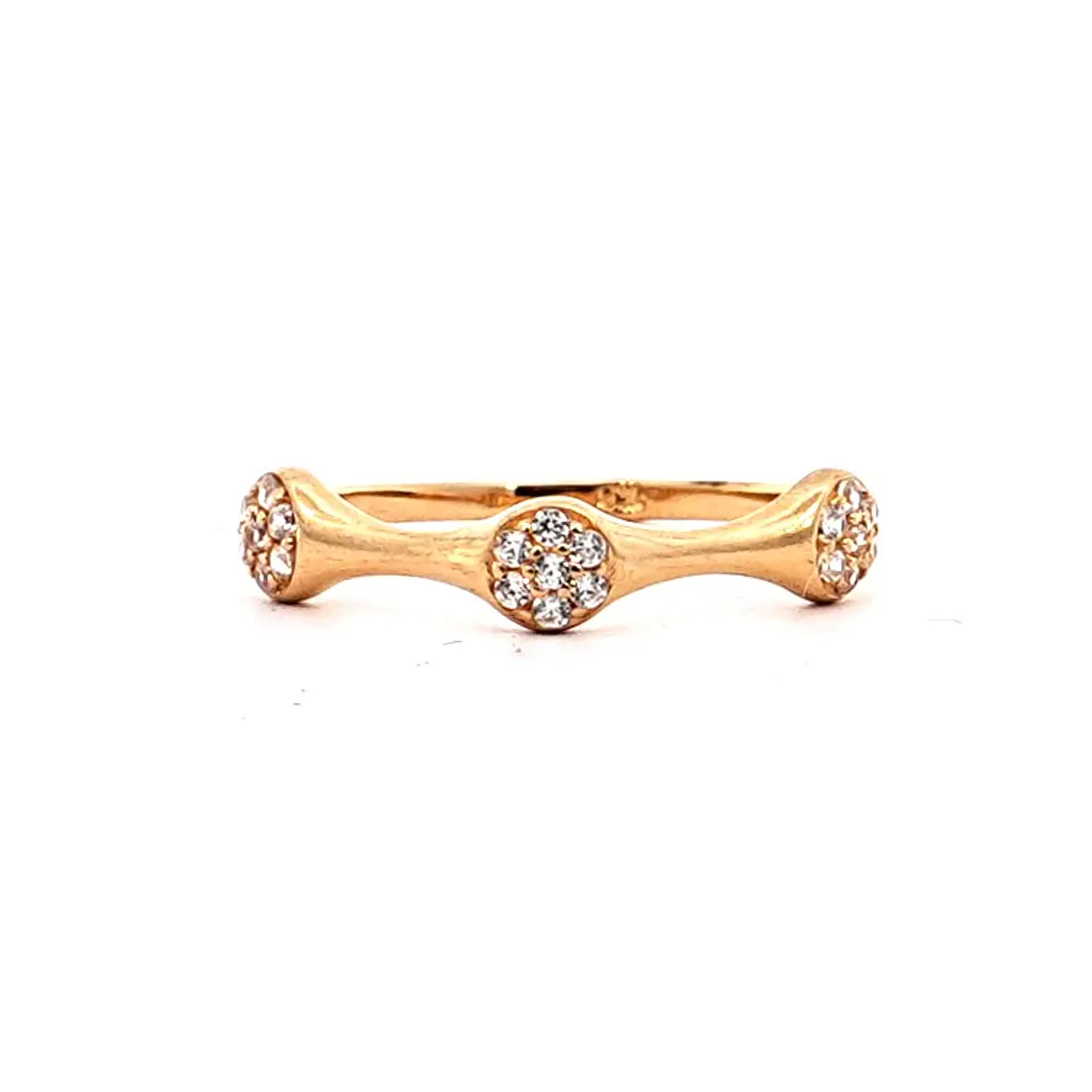 Anillo Oro 18K Peso:1.14 Gr. / Talla : 15.00 1