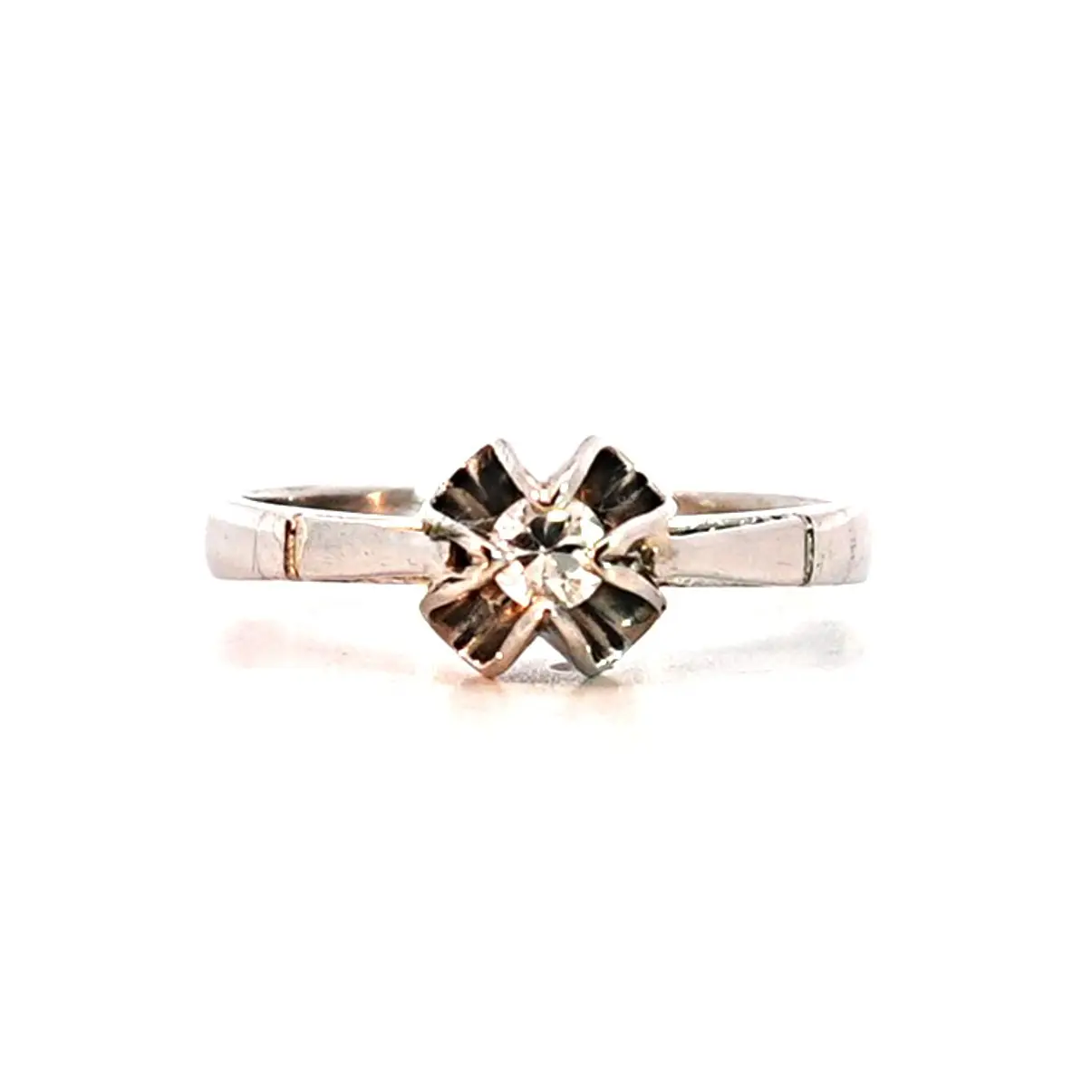 Anillo Oro 18K Peso:2.60 Gr. / Talla : 9.00 1