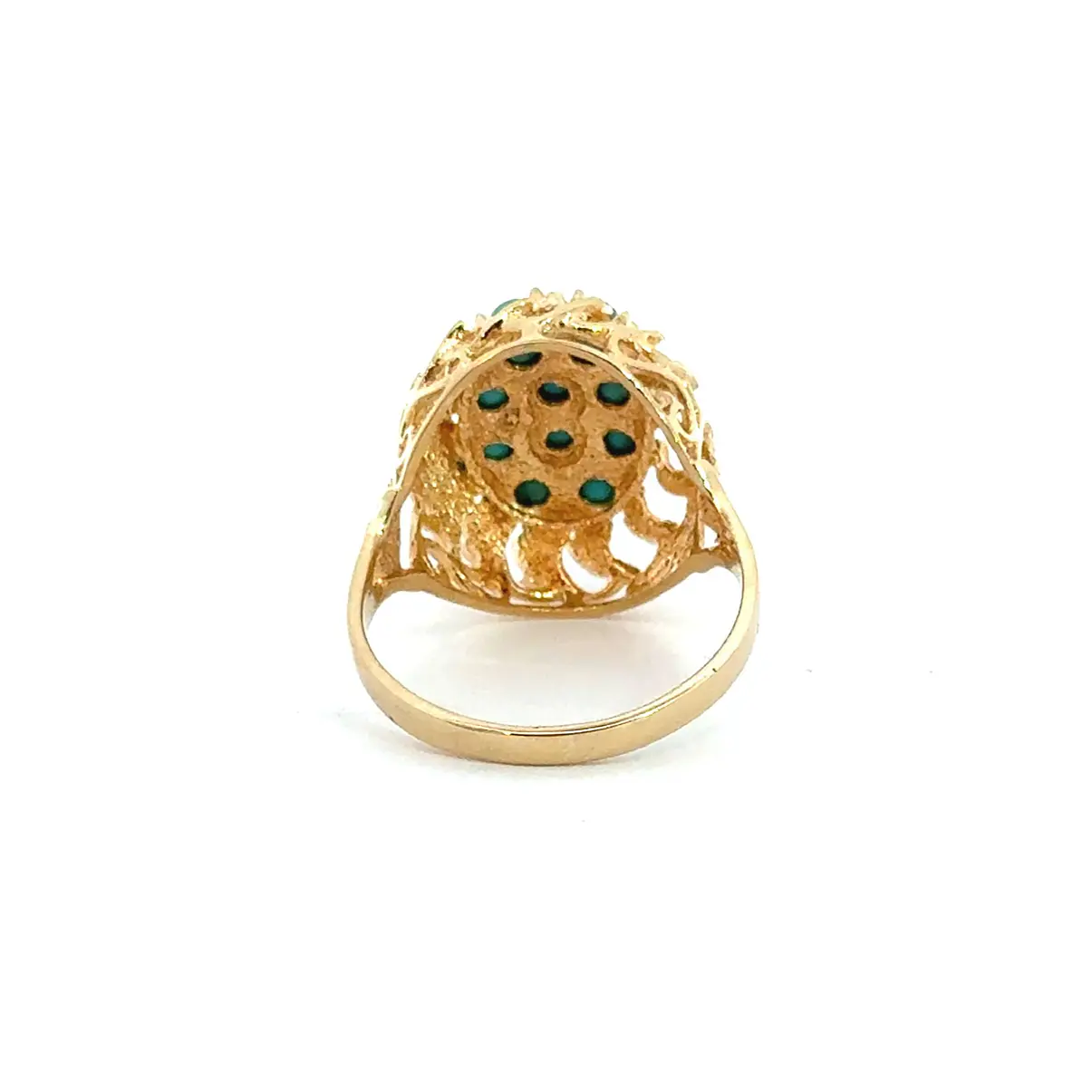 Anillo Oro 18K Peso:5.43 Gr. / Talla : 17.00 3