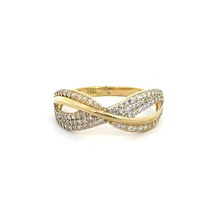 Anillo Oro 18K Peso:2.68 Gr. / Talla : 18.00