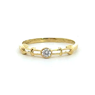 Anillo Oro 18K Peso:1.60 Gr. / Talla : 17.00
