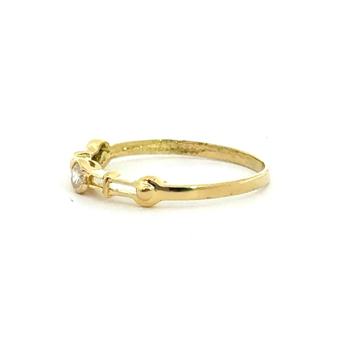 Anillo Oro 18K Peso:1.60 Gr. / Talla : 17.00 2
