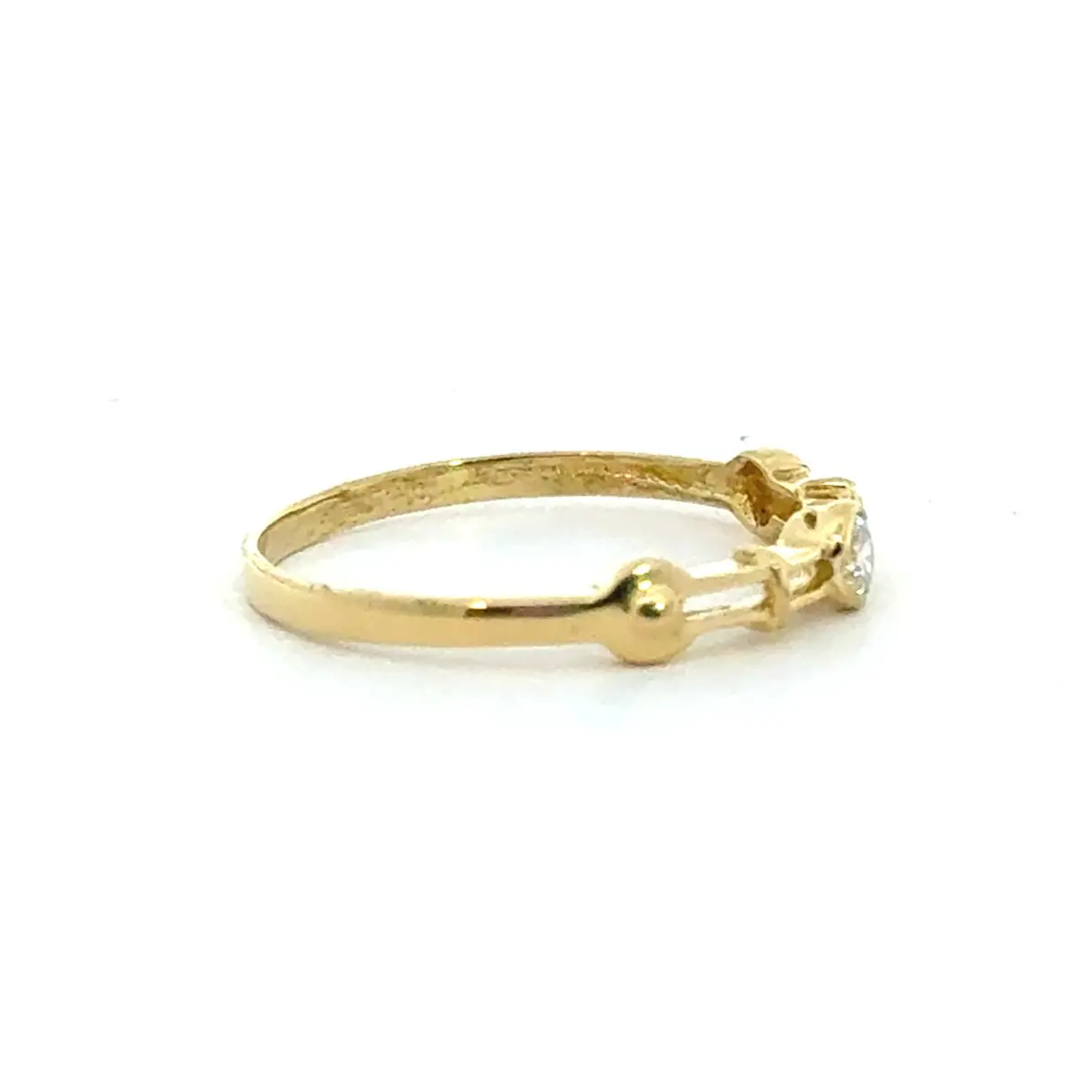 Anillo Oro 18K Peso:1.60 Gr. / Talla : 17.00 3