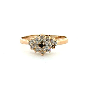 Anillo Oro 18K Peso:2.22 Gr. / Talla : 19.00