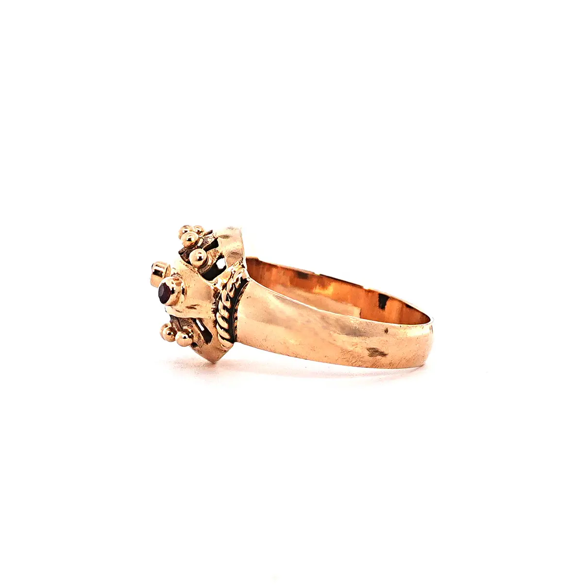 Anillo Oro 18K Peso:4.05 Gr. / Talla : 15.00 2