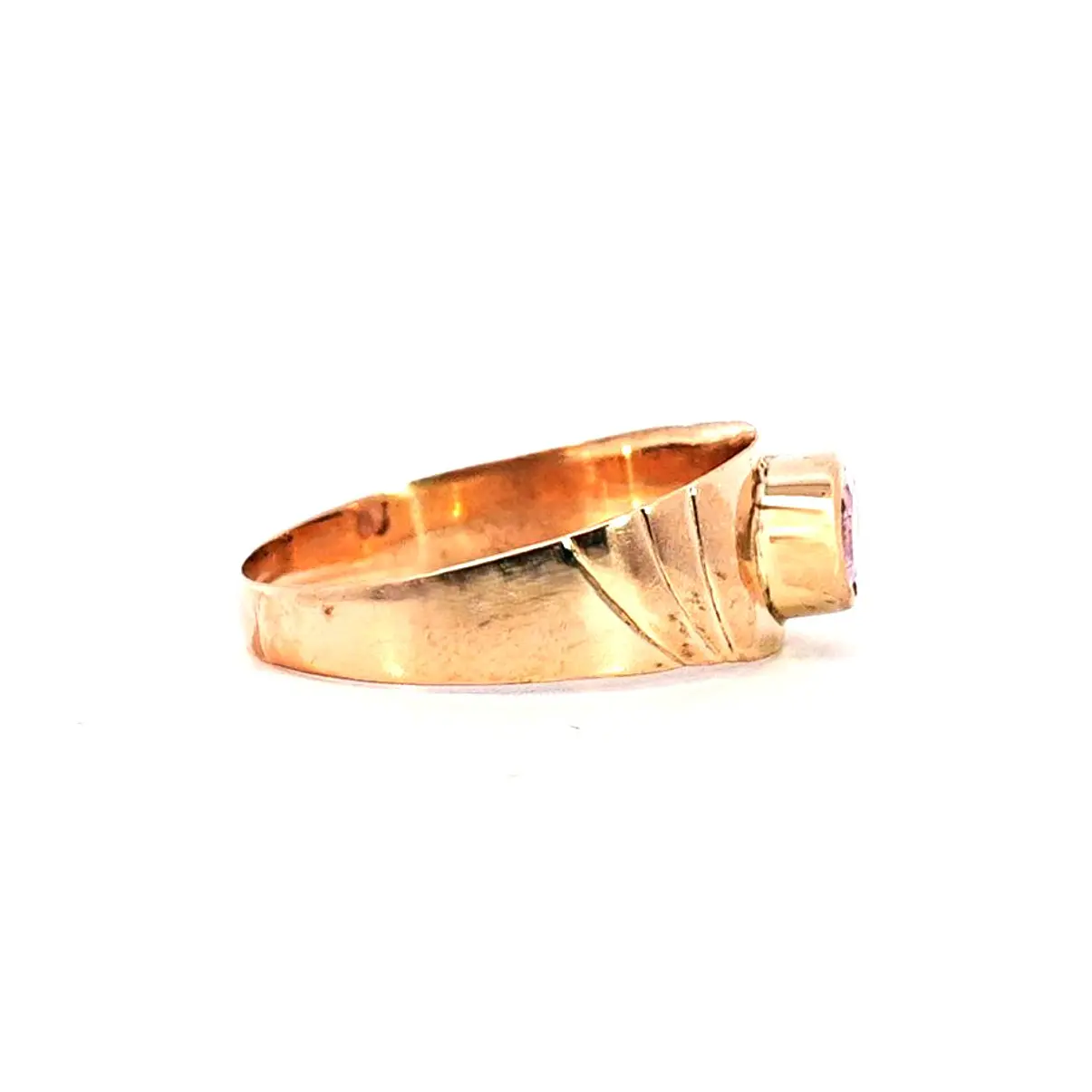 Anillo Oro 18K Peso:2.56 Gr. / Talla : 17.00 3