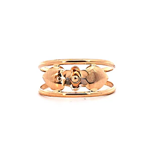 Anillo Oro 18K Peso:1.65 Gr. / Talla : 17.00