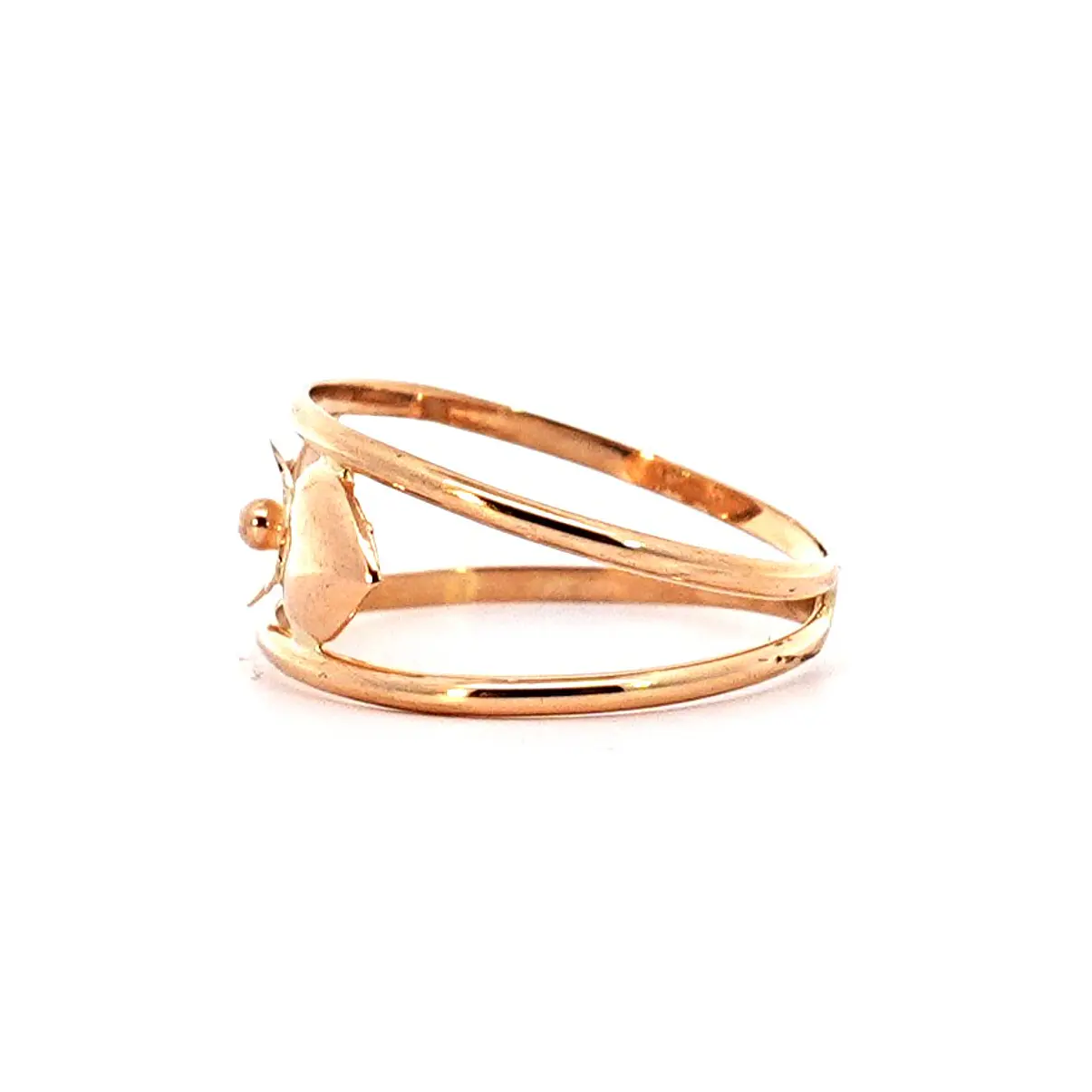 Anillo Oro 18K Peso:1.65 Gr. / Talla : 17.00 2