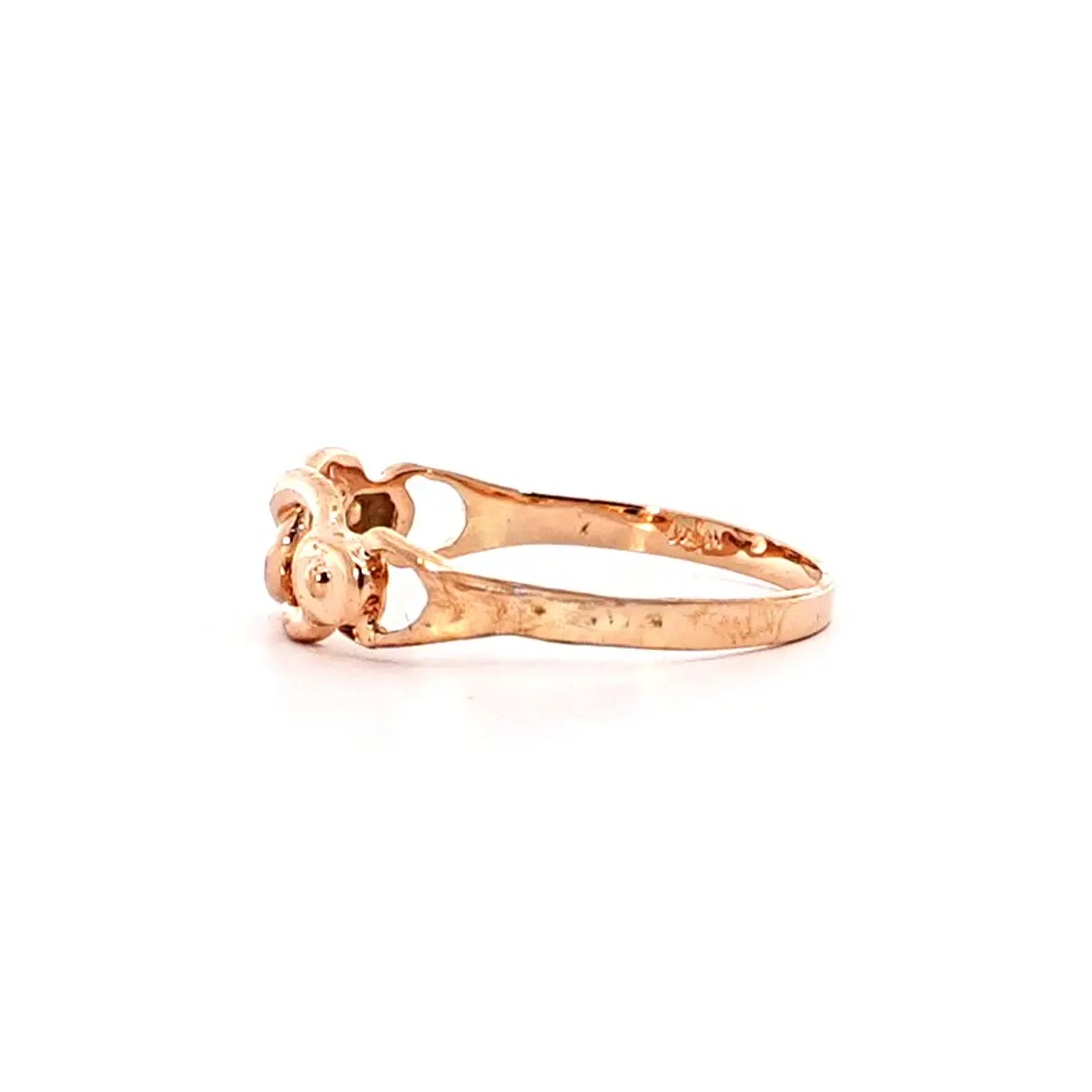 Anillo Oro 18K Peso:1.35 Gr. / Talla : 15.00 2