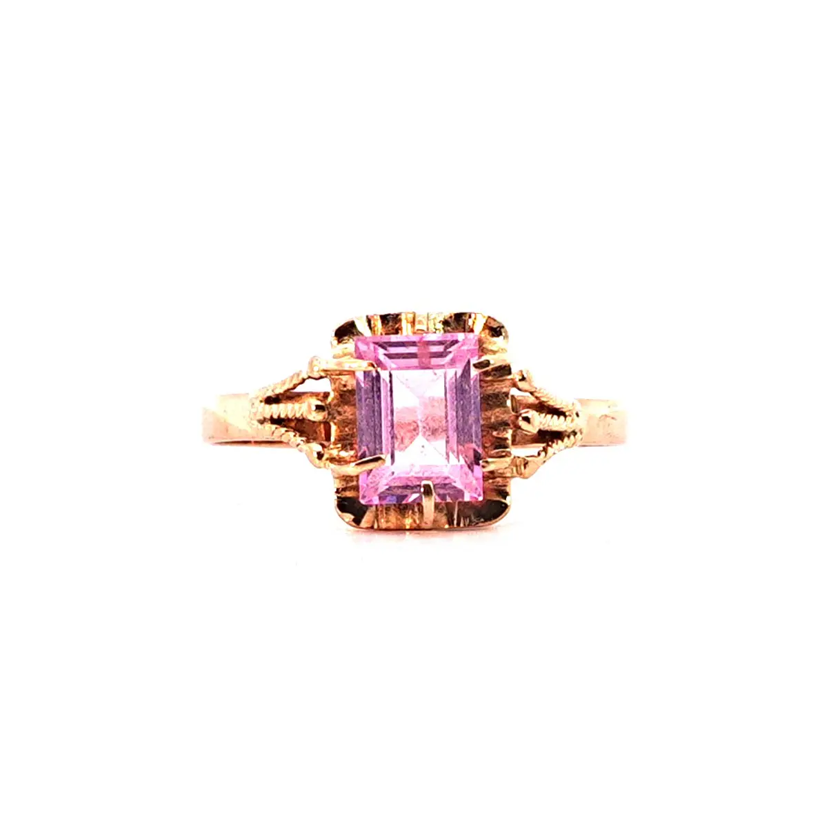 Anillo Oro 18K Peso:1.84 Gr. / Talla : 20.00 1
