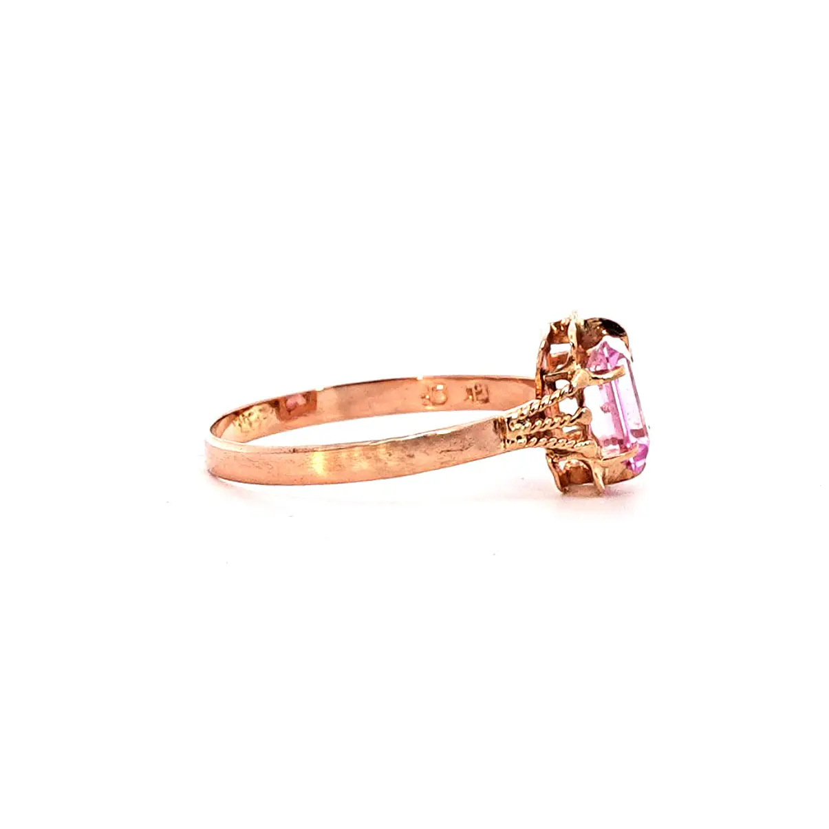 Anillo Oro 18K Peso:1.84 Gr. / Talla : 20.00 3