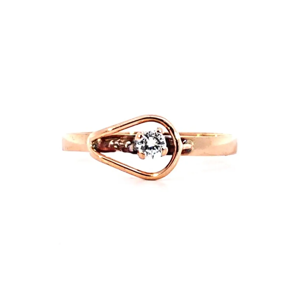 Anillo Oro 18K Peso:1.23 Gr. / Talla : 18.00 1