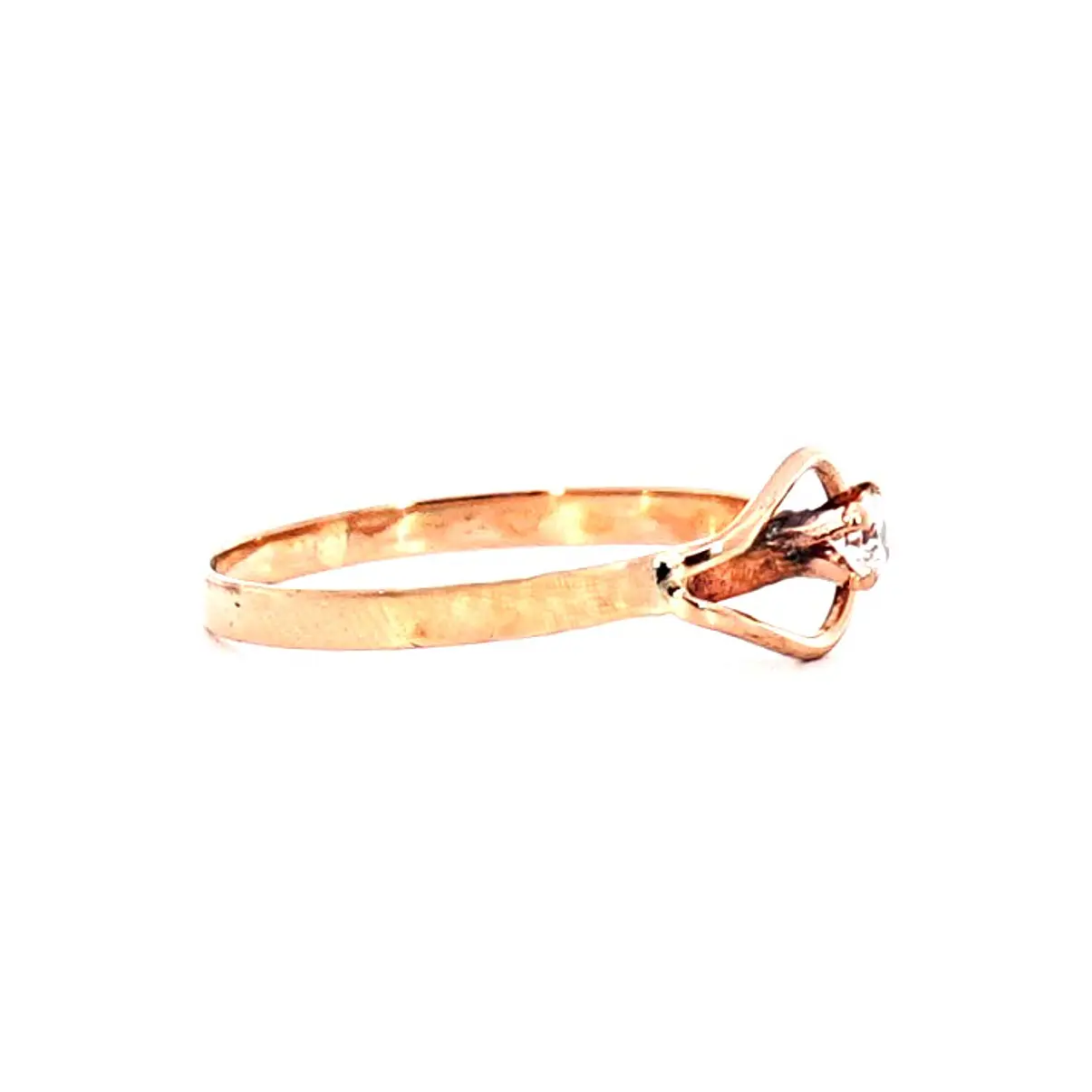 Anillo Oro 18K Peso:1.23 Gr. / Talla : 18.00 3