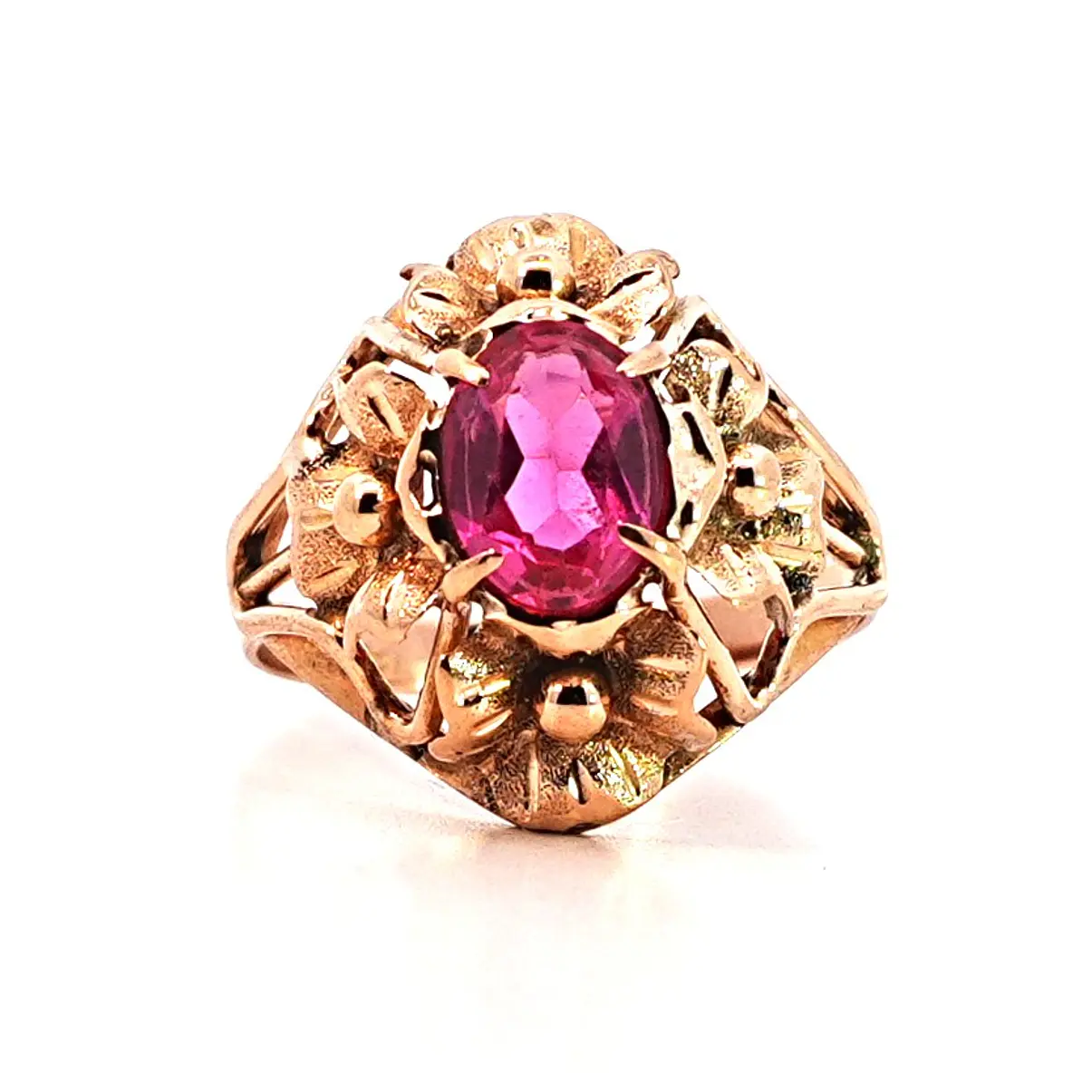 Anillo Oro 18K Peso:3.90 Gr. / Talla : 19.00 1