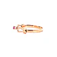 Anillo Oro 18K Peso:1.68 Gr. / Talla : 22.00 - Miniatura 2