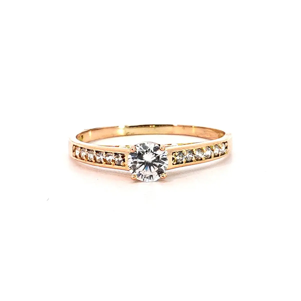 Anillo Oro 18K Peso:2.34 Gr. / Talla : 12.00 1