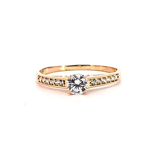 Anillo Oro 18K Peso:2.34 Gr. / Talla : 12.00