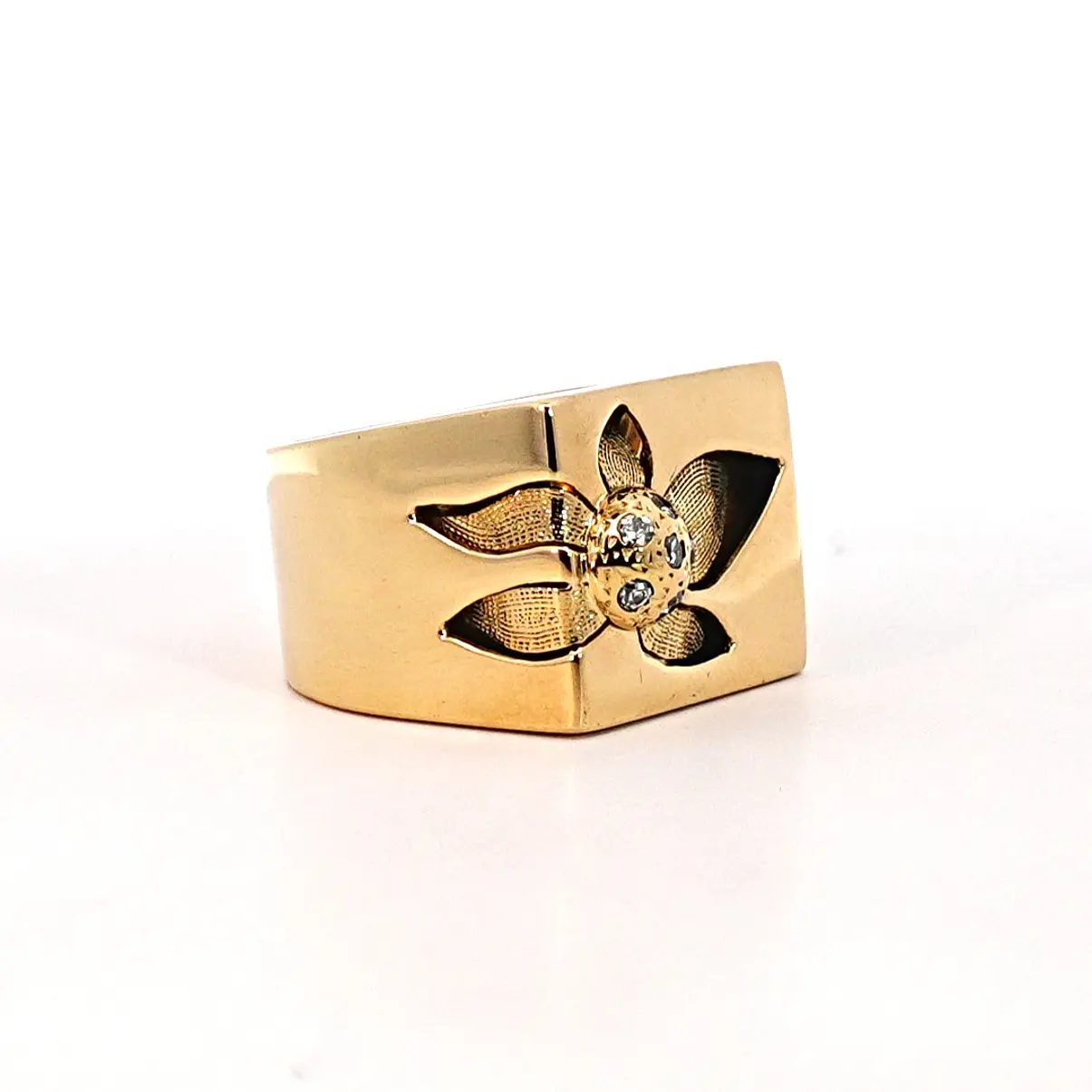 Anillo Oro 18K Peso:8.13 Gr. / Talla : 16.00 1