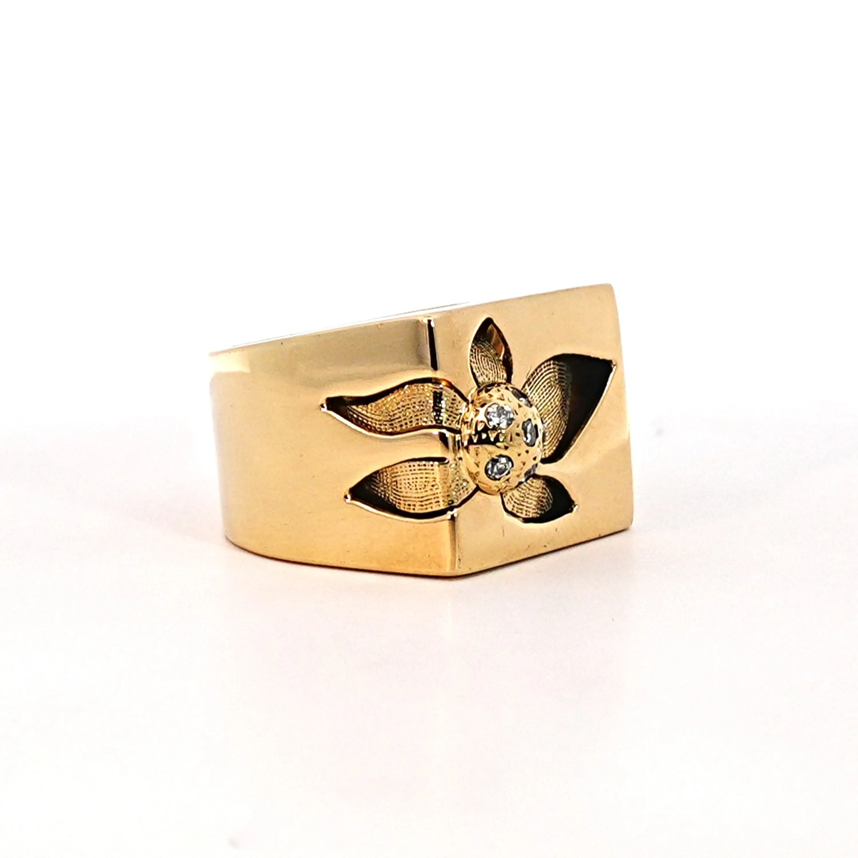 Anillo Oro 18K Peso:8.13 Gr. / Talla : 16.00 1