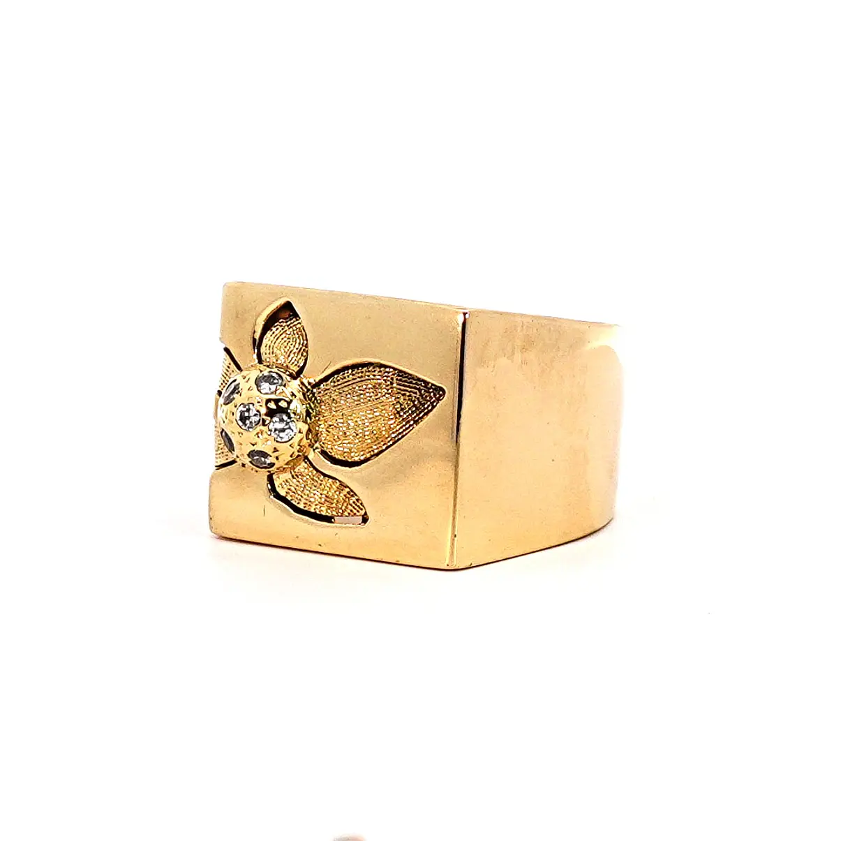Anillo Oro 18K Peso:8.13 Gr. / Talla : 16.00 2