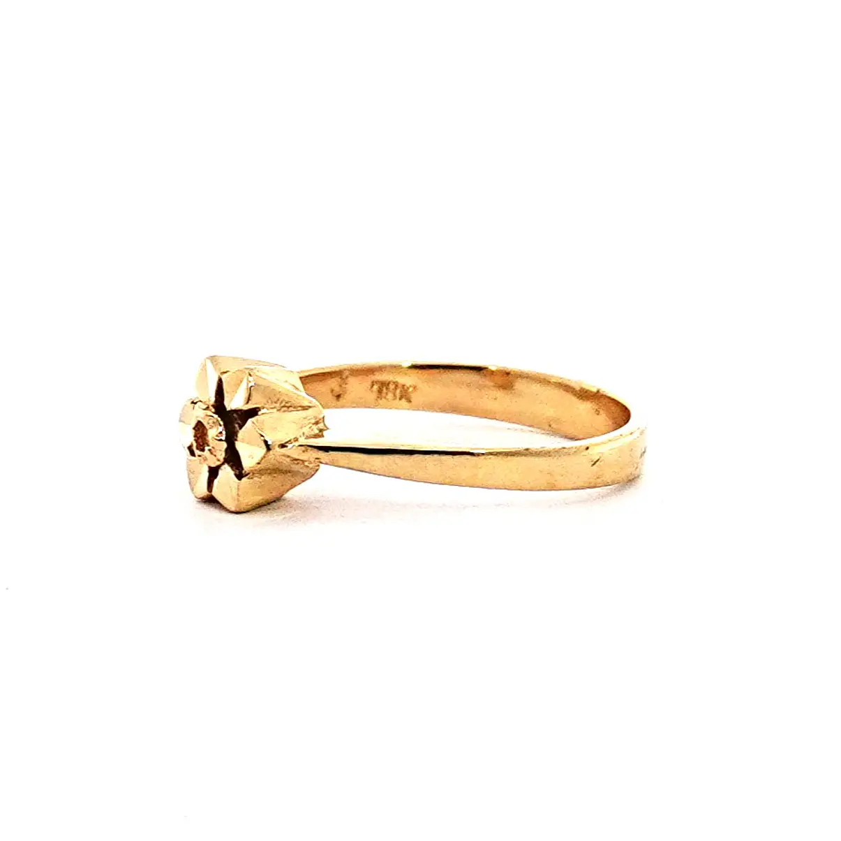 Anillo Oro 18K Peso:3.19 Gr. / Talla : 12.00 2