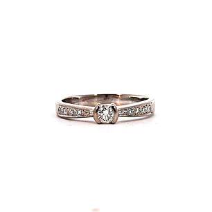 Anillo Oro 18K Peso:3.43 Gr. / Talla : 14.00