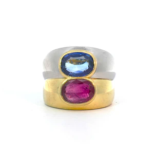Anillo Oro 18K Peso: 11.33 Gr.