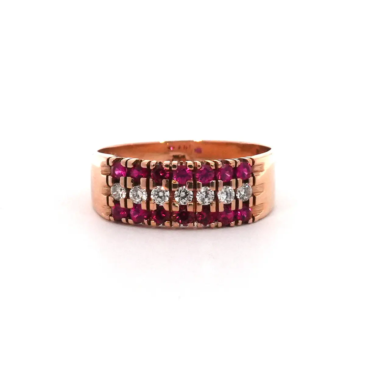 Anillo Oro 18K Peso: 5.67 Gr. / Talla : 22.00 1