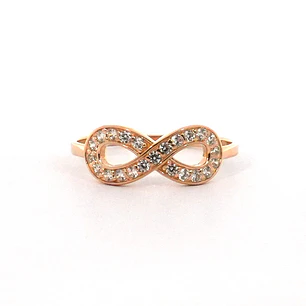 Anillo Oro 18K Peso: 2.13 Gr. / Talla : 21.00
