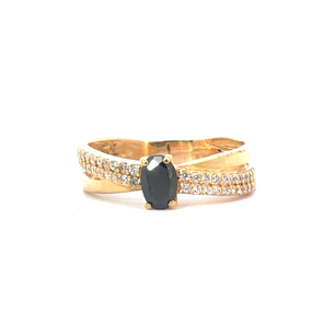 Anillo Oro 18K Peso: 3.31 Gr. / Talla : 15.00