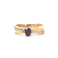 Anillo Oro 18K Peso: 3.31 Gr. / Talla : 15.00 - Miniatura 1