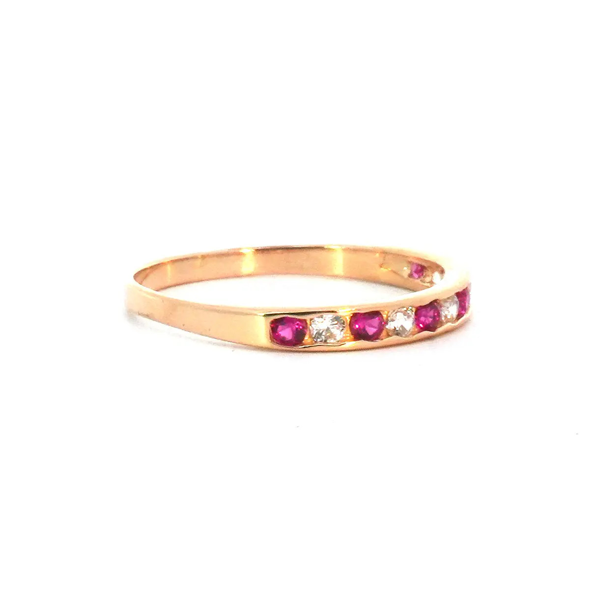 Anillo Oro 18K Peso: 1.59 Gr. / Talla : 16.00 3