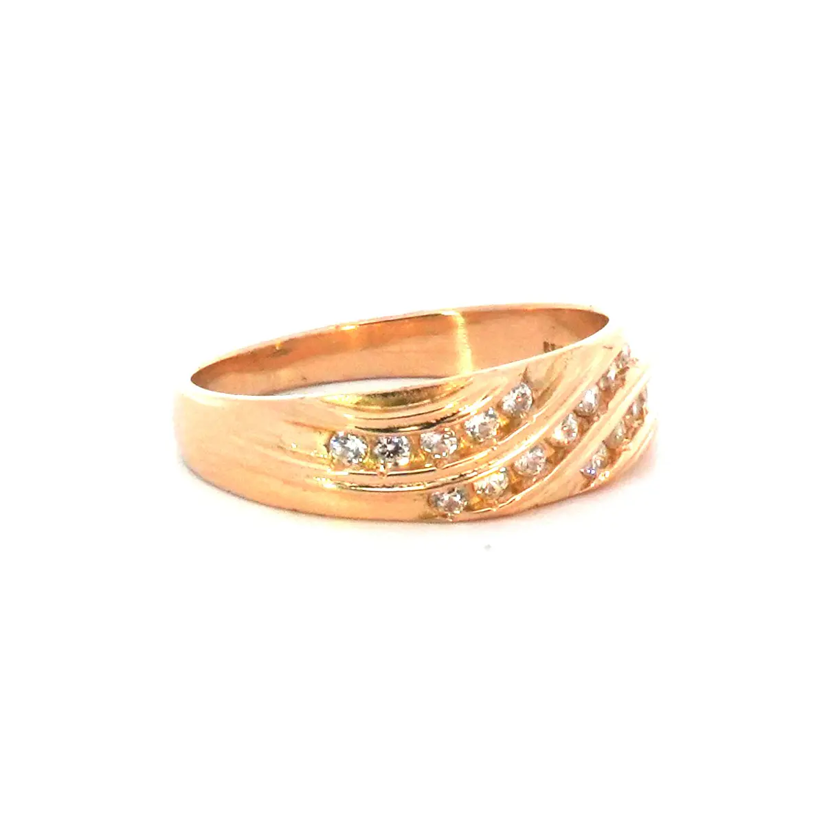 Anillo Oro 18K Peso: 4.09 Gr. / Talla : 16.00 3