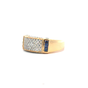 Anillo Oro 18K Peso: 8.26 Gr. / Talla : 21.00