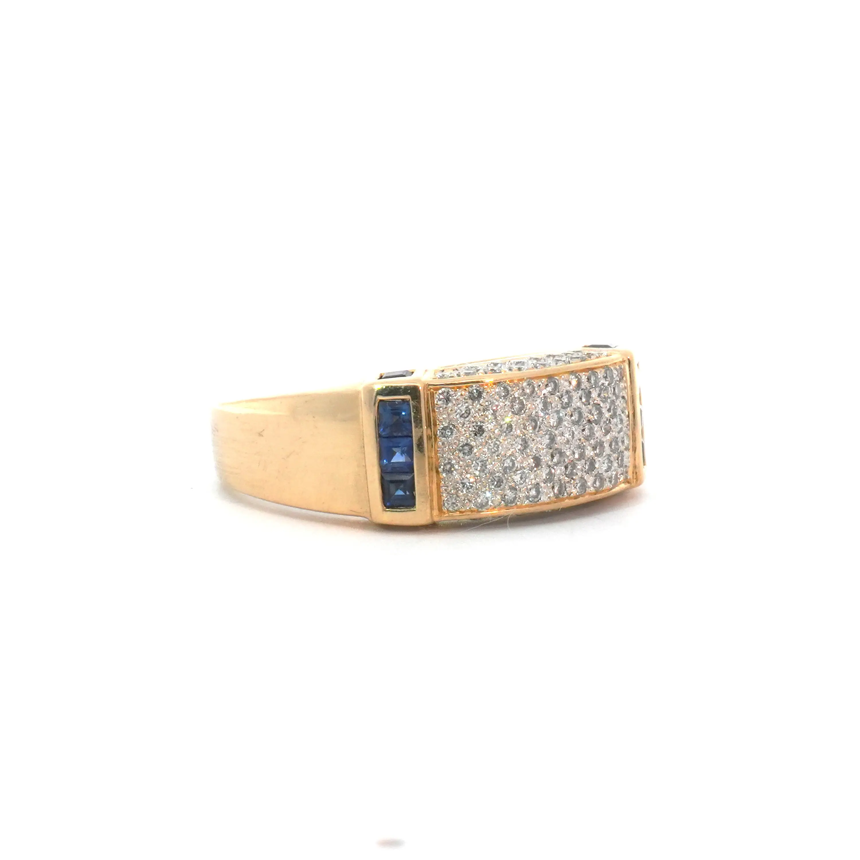 Anillo Oro 18K Peso: 8.26 Gr. / Talla : 21.00 2