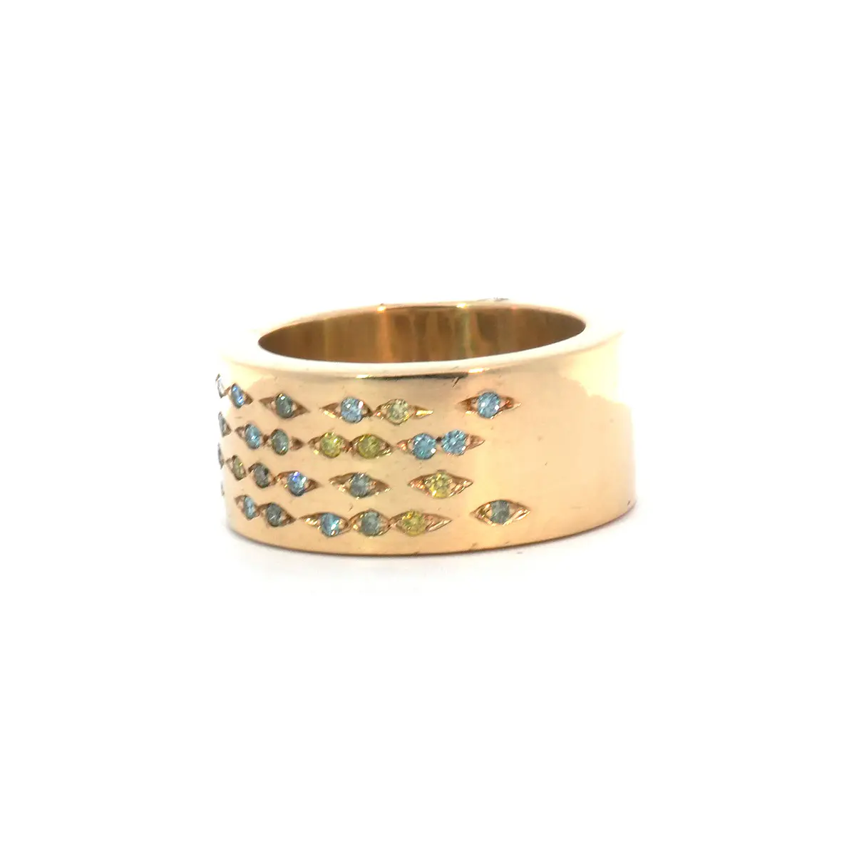 Anillo Oro 18K Peso: 11.68 Gr. / Talla : 16.00 1