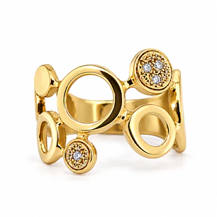 Anillo Oro 18K Peso:4.89 Gr. / Talla : 12.00