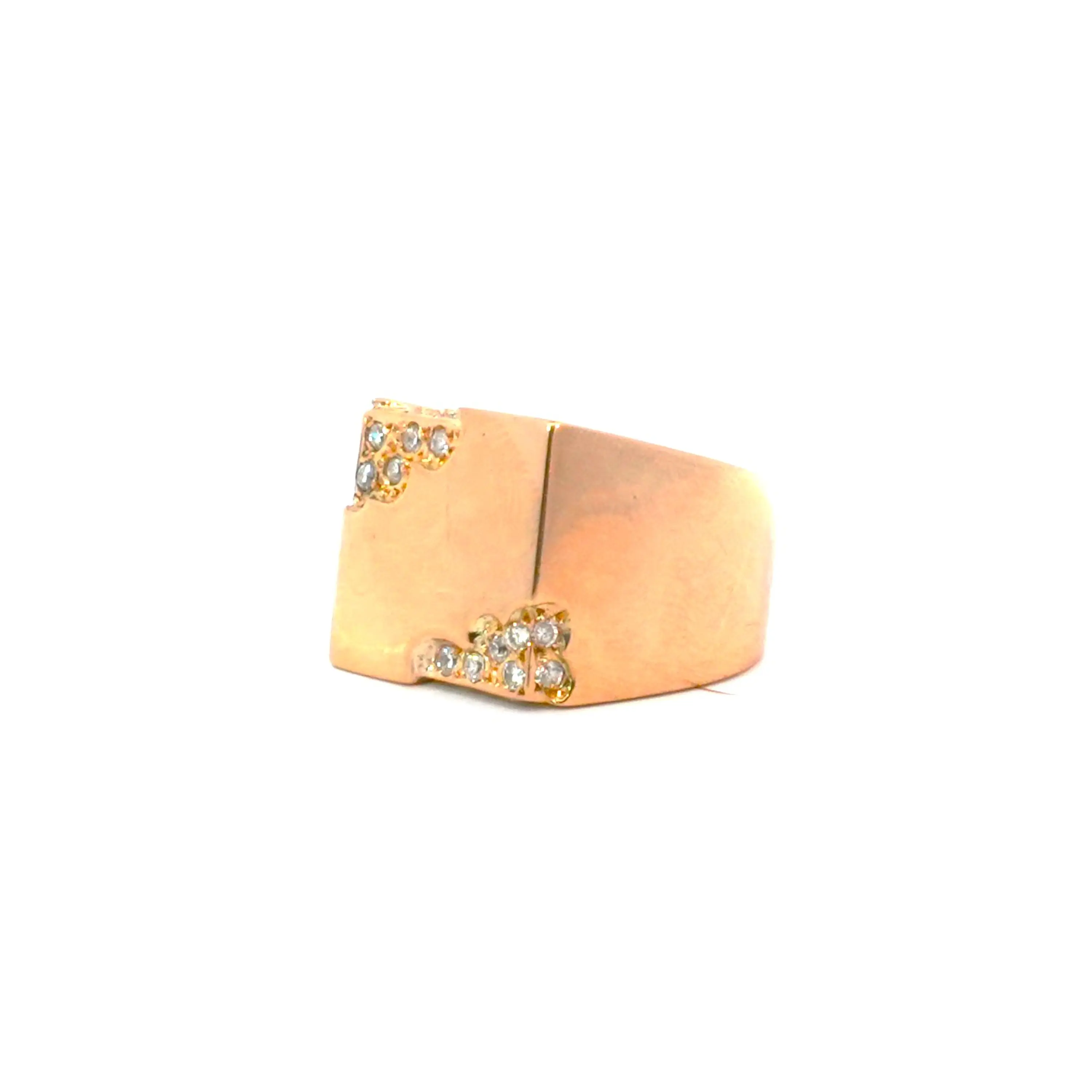 Anillo Oro 18K Peso: 9.94 Gr. 1