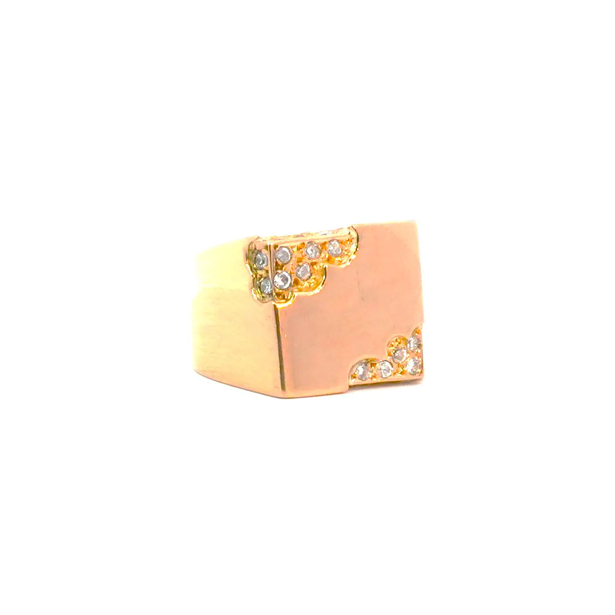 Anillo Oro 18K Peso: 9.94 Gr. 2